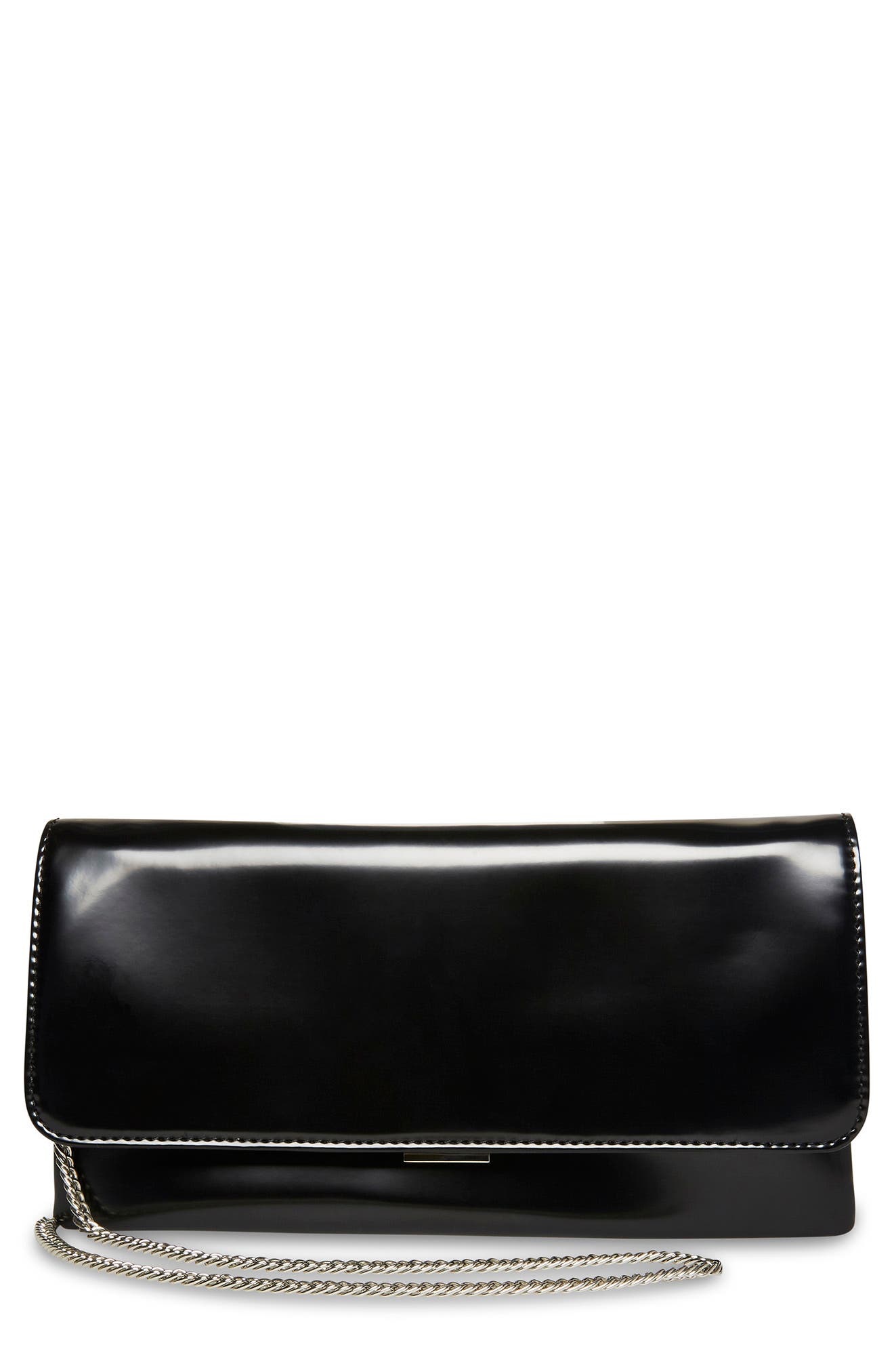 Steve Madden Siri Patent Clutch